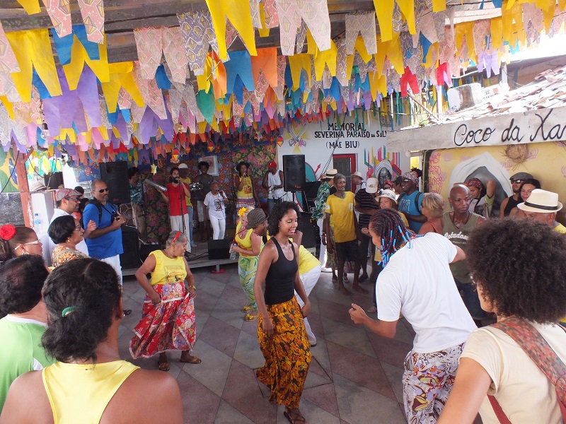 Coco festival at the terreiro de Xambá in Olinda, July 2014