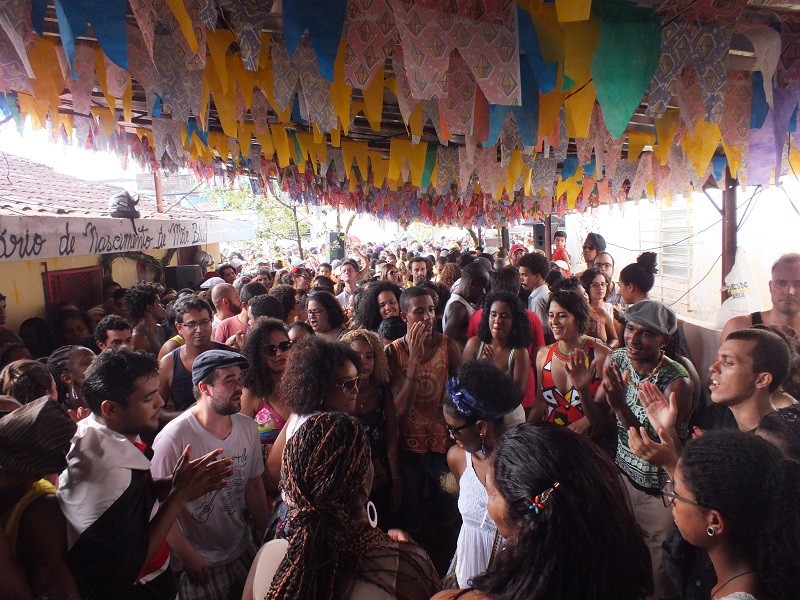 Coco festival at the terreiro de Xambá in Olinda, July 2014