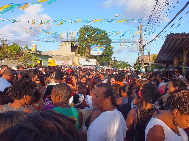 Coco festival at the terreiro de Xambá in Olinda, July 2014